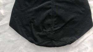 Black High-Waisted Shapewear Briefs