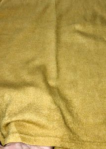 Ochre Yellow Long Sleeve Top