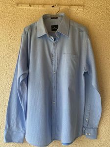 Park Avenue Slim Fit Blue Shirt