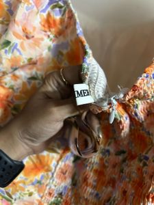 Chic Floral Print Mini Dress
