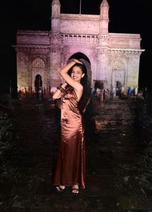 Satin Maxi Dress