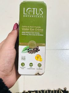 Lotus Botanicals Under Eye Creme