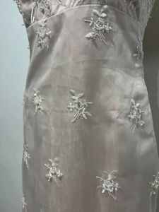 Elegant pink gown