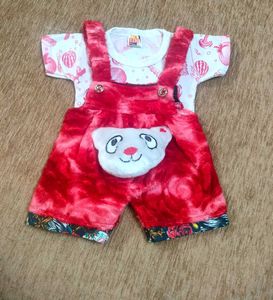 Cute Baby Overalls &amp; T-Shirt Set