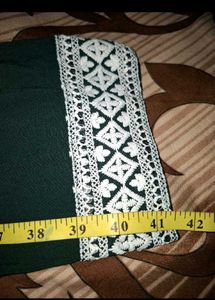 Green Embroidered Kurta Set