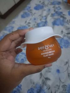 Dot &amp; Key Mango Detan Clay Mask | half used