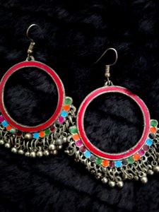 Boho Chic Colorful Earrings
