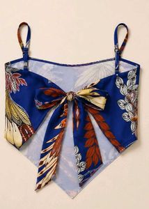 Bandana Scarf Top