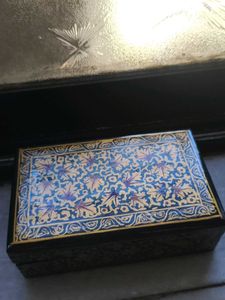 Vintage Decorative Trinket Box From Kashmir