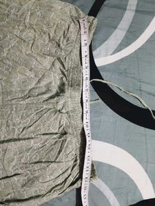 Light Green Embroidered Palazzo Pants
