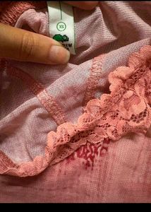 Newme Lace Trim Dress💗