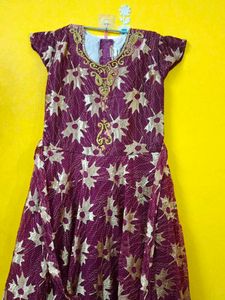 Purple &amp; Gold Dress