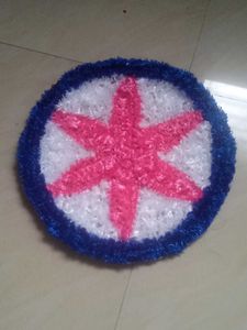 Handmade Crocheted Star Coaster