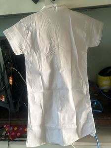 Chic White Shirt Dress