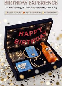 Birthday Gift Box with gifts