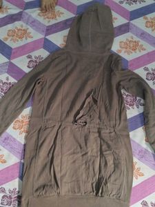 Brown Graphic Hoodie
