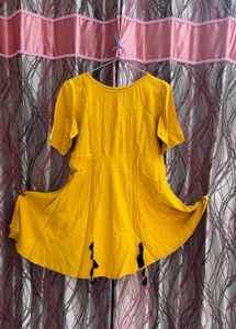 Yellow Dhoti Suit Set🌼festive wear