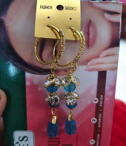 Fashion Stylist Golden Earrings