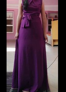 Price Drop: Beautiful Purple Gown Style Dress