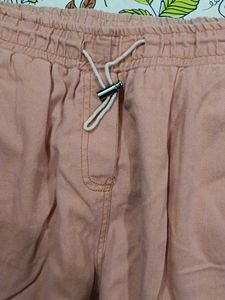 Comfortable Peach Jogger Pants