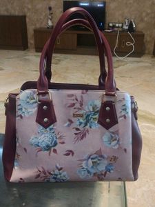 Floral Print Handbag