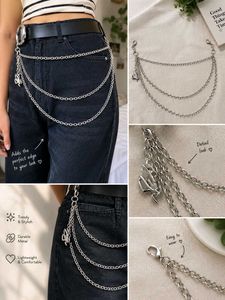 Chunky Chain Belt with Charm