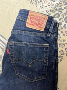 Levi's Flared Blue Jeans