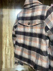ONLY Plaid Wool Blend Jacket