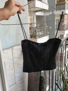 black tube top