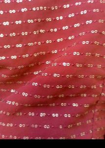 bust 38 Elegant Maroon Kurta Set with Jacket