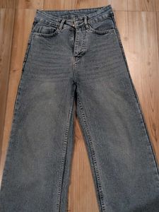 Wide Leg Denim Jeans