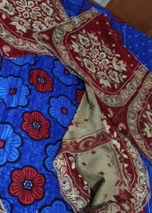 5 Seater Sofa Cover Set - Floral Design