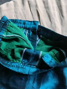 Silk Blend Ethnic Trouser pant wear bottoms with a
