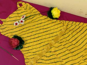 Vibrant Yellow Ethnic Gown