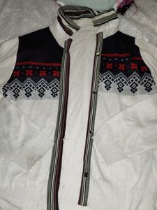 Patterned Cardigan sweater
