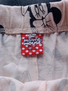 Cute Minnie Mouse Pajama Bottoms