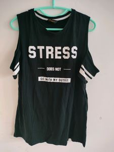 Zink London Cold Shoulder Top