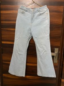 Light Wash Wide Leg Jeans