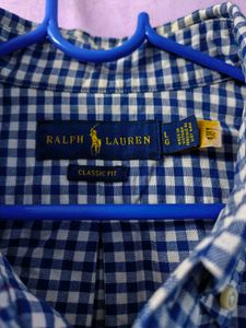Ralph Lauren Gingham Check Button-Down Shirt