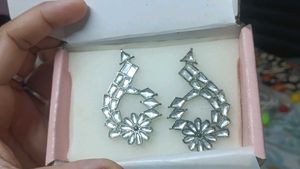 Designer Dangler Earrings with Stone