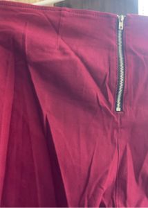 Forever21 Maroon Pant And A Beautiful M&amp;S Shirt