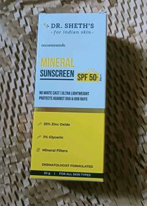 Dr. Seth's Mineral Sunscreen SPF 50