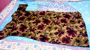 Floral Print Kurta