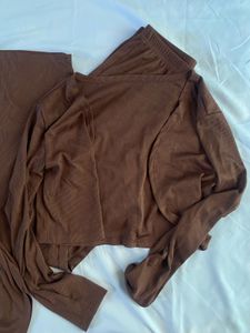 Chic Brown Co-ord Set