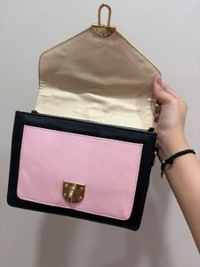Colorblock Satchel Handbag