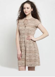 Beige Dress | Latin Quarters | PRICE DROP
