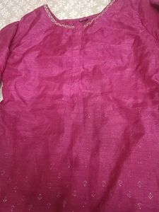 Magenta Kurta