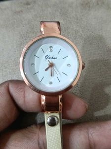 Elegant Rose Gold Women's Watch
