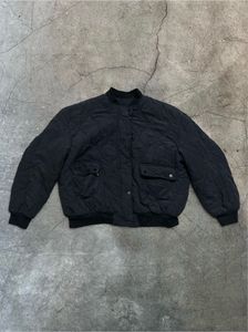 Quilted Bomber Jacket