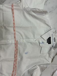 Classic U.S. Polo Assn. White Button-Up Shirt